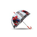 スパイダーマン SPIDERMAN 子供用 傘 手開き マニュアルオープン 透明 親骨サイズ50cm 直径70cm umbrella 日時指定は平日午前のみ