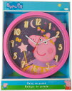 ペッパピッグ Peppa Pig 掛け時計 時計 直径24cm ウォールクロック Wall Clock 日時指定は平日・午前のみ