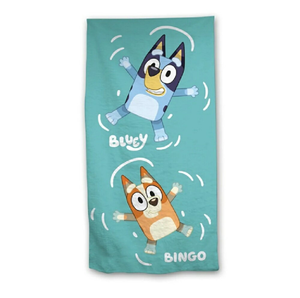 BLUEY ブルーイ Beach Towel ビーチタオル バスタオル 140cm x 70cm