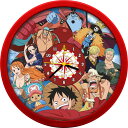 ワンピース 掛け時計 時計 直径24.5cm ウォールクロック Wall Clock 9506