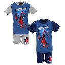マーベル スパイダーマン MARVEL SPIDERMAN 半袖 パジャマ 上下セット Tシャツ 子供服 ボーイズ 男の子 ガールズ 女の子 日時指定不可