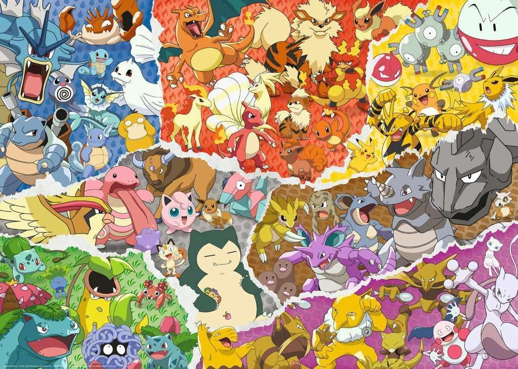 ポケモン　ピカチュー　チャレンジ　ジグソーパズル　パズル　1000ピース 　Pokemon Puzzle ラベンスバーガー　Ravensburger 2