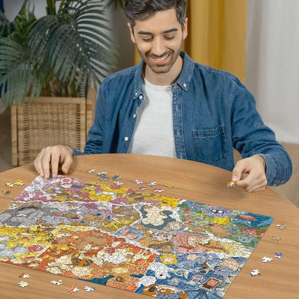 ポケモン　ピカチュー　チャレンジ　ジグソーパズル　パズル　1000ピース 　Pokemon Puzzle ラベンスバーガー　Ravensburger 3