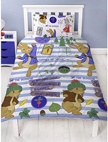 ピーターラビット シングル 掛け布団カバー+枕カバー セット