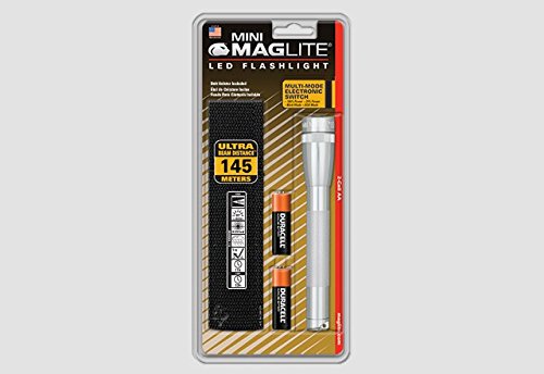 ミニ マグライト 単3×2本 SP2210H MINI MAG-LITE 2AA Cell LED FLASHLIGHT 銀 SILVER シルバー