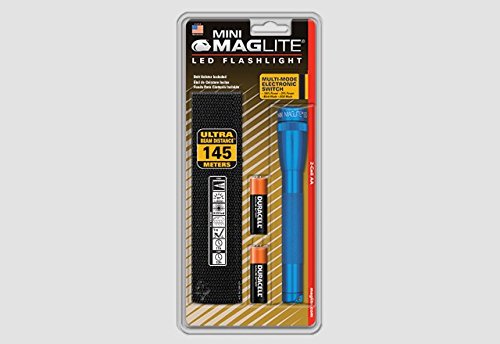 ミニ マグライト 単3×2本 SP2211HJ MINI MAG-LITE 2AA Cell LED FLASHLIGHT 青 ブルー BLUE