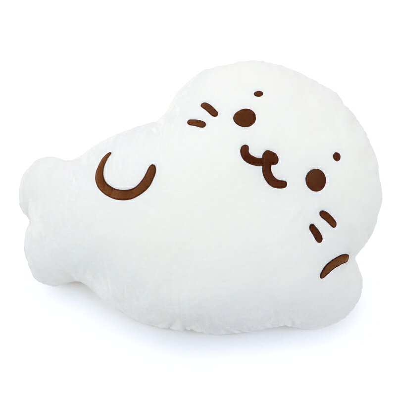 しろたん 公式 抱き枕 ごろっと ビッグクッション 90cm アザラシ 大きい ぬいぐる...