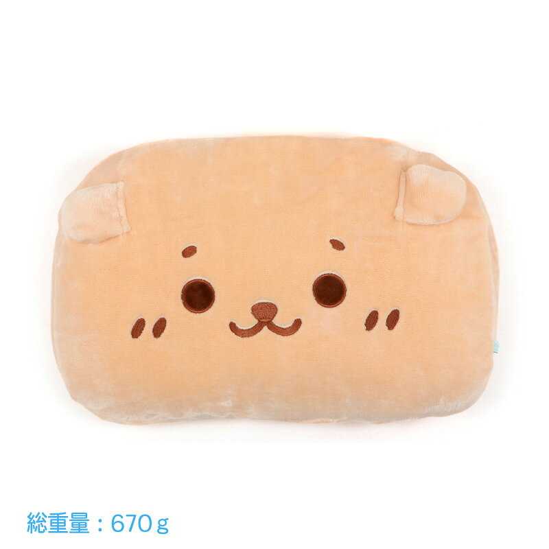 しろたん 公式 顔ぼん まくら 枕 29cm×43cm 《らっこいぬ》レディース キッズ 子供 まくら ピロー 寝具 ベッド オールシーズン 新生活 あざらし アザラシ かわいい キャラクター プレゼント ギフト マザーガーデン 【秋アニメ化決定！】 sirotan-10014230 しろたんタウン サンプル画像3