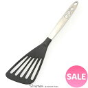 ☆SALE セール☆しろたん ナイロン ビーター ステンレス キッチンツール フライ返し バタービーター ターナー 穴あき ヘラ ステンレ ナイロン キャラクタ...