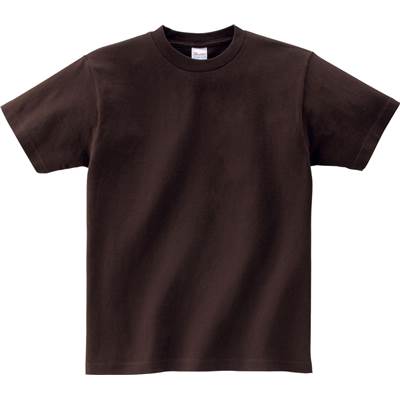 [プリントスター] 半袖 5.6オンス へヴィー ウェイト Tシャツ 00085-CVT_K ボーイズ チョコレート 140のサムネイル
