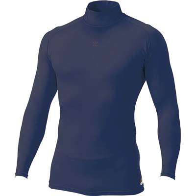 ZETT(ゼット) 野球 プロステイタス PCWハイネック長袖アンダーシャツ BPRO800H ネイビー(2900) O