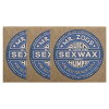 SEXWAX(セックスワックス)サーフィン用ワックスQUICKHUMPS6Xブルー(トロピカル)3個セット