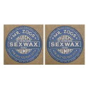 SEXWAX(セックスワックス) サーフィン用ワックス QUICK HUMPS 6X ブルー 2個セット