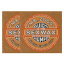 SEXWAX(セックスワックス)サーフィン用ワックス QUICK HUMPS 4X オレンジ お得な2個セット