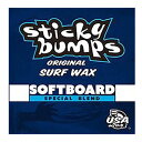 Sticky bumps(スティッキー バンプス) サーフィンSOFTBOARD用WAX(ワックス) COOL/COLD(クールコールド)