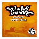 Sticky bumps サーフィン用WAX(ワックス) ベースコート トップコート スティキー WAX 滑り止め ワーム