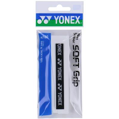 ヨネックス（YONEX） ウェットスーパーソフトグリップ AC136 オーバーグリップテープ 011/ホワイト