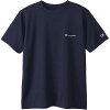 [チャンピオン]Tシャツ半袖吸水速乾透け感軽減UVカットスクリプトロゴショートスリーブTシャツメンズスポーツC3-VS304ネイビーXL