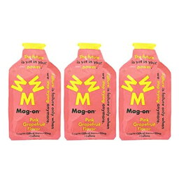 3個セット　マグオン MAG-ON エナジージェル Pink Grapefruit Flavor
