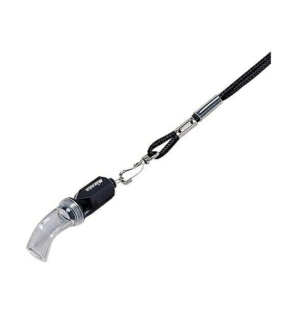 ミカサ(MIKASA) ホイッスル プラ六角笛 黒 WH-5 BK