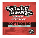 Sticky bumps(スティッキー バンプス) サーフィンSOFTBOARD用WAX(ワックス) WARM/TROP(ワームトロピカル)