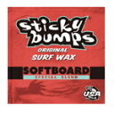 Sticky bumps(スティッキー バンプス) サーフィンSOFTBOARD用WAX(ワックス) WARM/TROP(ワームトロピカル)