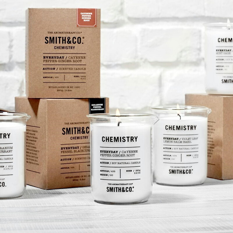 【Smith Co.】スミス コー Chemistry Candle / ケミストリー キャンドル 正規販売店