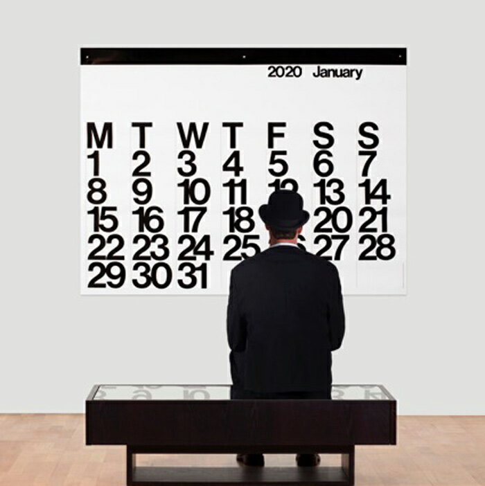 XefBO J_[   2020 Stendig Calendar  XefBO J_[ 2020 By Massimo Vignelli K̔X