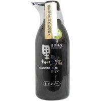 黒染 ヘア シャンプー ポンプ 500ml 黒ばら本舗 KUROZOME ノンシリコン処方 天然色素ログウッドエキスと白髪防止成分サンショウエキスに椿油を加えツヤと潤いのある髪に 白髪が気になり始めた方に最適 髪を傷めず自然な黒髪へ♪白髪染めシャンプーヘアケア男性女性