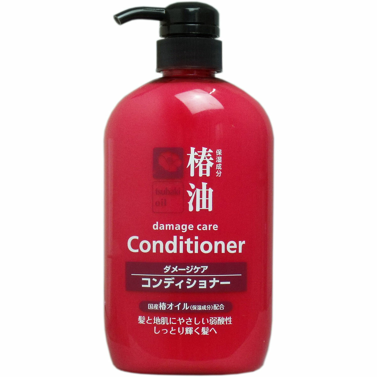 椿油 ダメージケアコンディショナー 600mL うるおい成分温泉水/国産椿オイル配合/TKコーポレーション