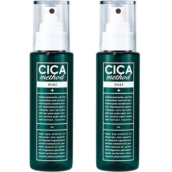 CICA method MIST シカ メソッド ミスト 美容液ミスト 100mL【2個セット】洗顔後の保湿やメイクの仕上げに　エッセンシャルハーブのすっきりナチュラルな香り 株式会社コジット