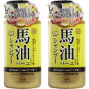 ロッシモイストエイド 馬油オイルインシャンプーBN 450mL【2個セット】バーユ/和オイル/アミノ酸/コスメテックスローランド