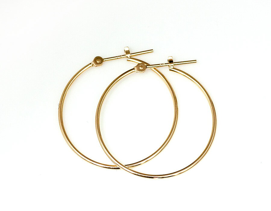 K18 フープピアス 18k イエローゴールド 直径 25mm ラウンド ピアス フープ 別売りチャーム ｜ システィーナ 大人 リリコ リリコ 結婚式 お呼ばれ パーティー レディース デート 18金 18K ジュエリー アレンジ バレンタイン格安通販　バレンタイン　人気　ランキング