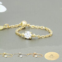 指輪 チェーンリング 一粒ダイヤ 0.1ct ダイヤモンドリング ダイヤモンド フリーサイズ リング| レディース 誕生石 K18 18金 贈り物 パーティー お呼ばれ プレゼント 重ね付け バレンタイン