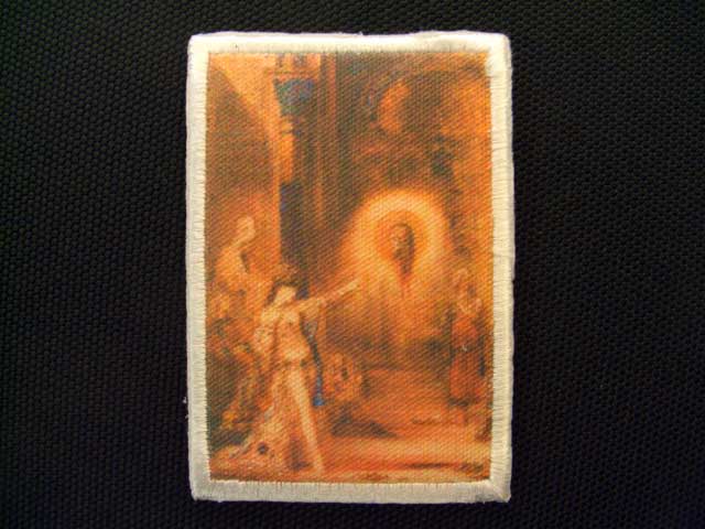 ギュスターヴ・モロー出現ワッペン(小) 【ネコポスOK】【在庫なくなり次第終了品】【アイロン接着】【絵画】【西洋】のサムネイル