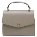トリーバーチ TORY BURCH レザー 2WAY ハンドバッグ ロビンソン トップハンドル サッチェル 49686 GLAY HERON 【中古】【コンビニ...