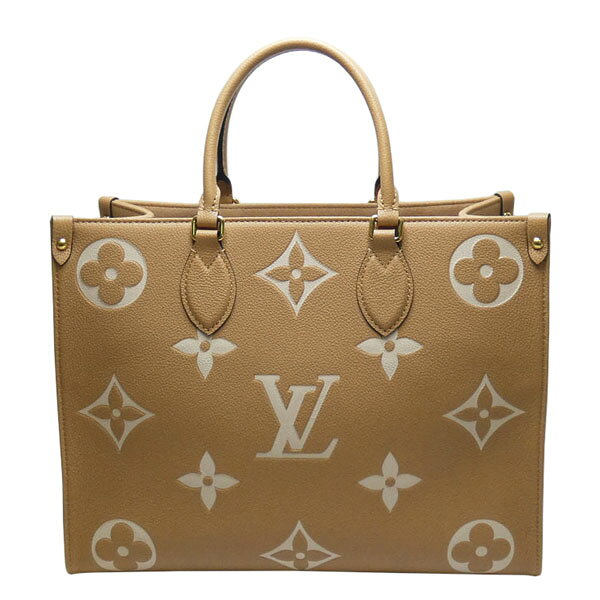 樂天商城 - ルイ・ヴィトン　LOUIS VUITTON　モノグラムアンプラント　トートバッグ/ショルダーバッグ　オンザゴーMM　M45982　アリゾナ　新品同様　【中古】