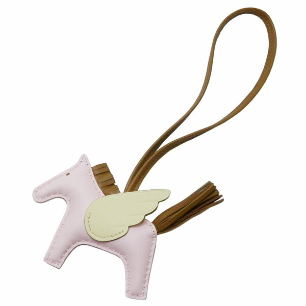 エルメス　HERMES　バッグチャーム　ペガサス　ロデオPM　ローズダーリン/クラフト/ジョーヌミルトン　W刻印　未使用品　【コンビニ受取対応商品】のサムネイル