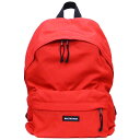 バレンシアガ BALENCIAGA エクスプローラー キャンバス バックパック/リュック 503221 レッド 新品同様【中古】