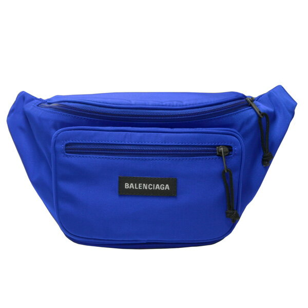 バレンシアガ　BALENCIAGA　エクスプローラー　ナイロン　ウエストバッグ/ウエストポーチ/ボディバッグ　482389　ブルー　　【中古】【あす楽対応 東海】【コンビニ受取対応商品】