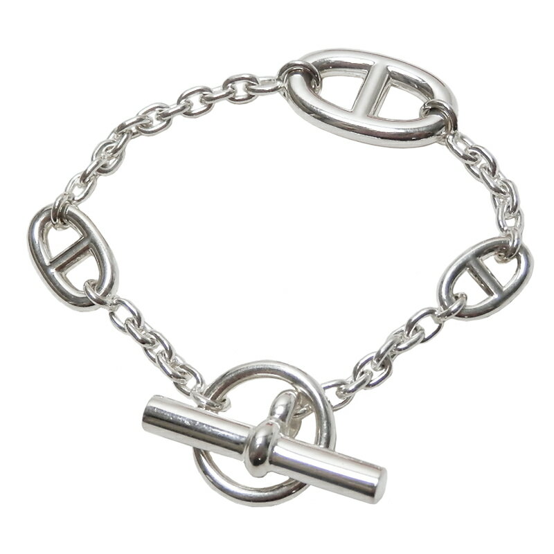樂天商城 - エルメス　HERMES　シェーヌダンクル　ファランドール・マルチ　ブレスレット　シルバー925　ST　未使用品【コンビニ受取対応商品】