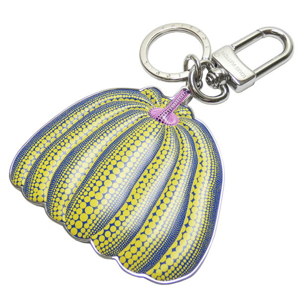 Rakuten - ルイ・ヴィトン　LOUIS VUITTON　キーリング/バッグチャーム　LVxYK　ポルトクレ・パンプキン　草間彌生　M01103　【中古】【コンビニ受取対応商品】