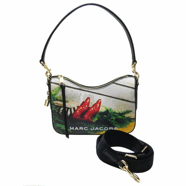 MARC JACOBS - マーク・ジェイコブス　MARC JACOBS　ザ ウィザード オブ オズ　オズの魔法使い　レザー　ドリフターホーボー　2WAY　ショルダーバッグ　4R5HSH303H01-002　ブラックマルチ　ドロシーの靴　未使用品　【中古】【コンビニ受取対応商品】