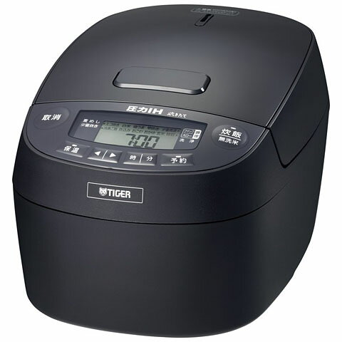 タイガー　TIGER　圧力IHジャー炊飯器〈炊きたて〉JPV-C100　KG　ブラック　5.5合炊き