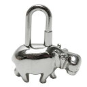 エルメス HERMES カデナ ヒポポタマス/かば シルバー 【中古】【コンビニ受取対応商品】