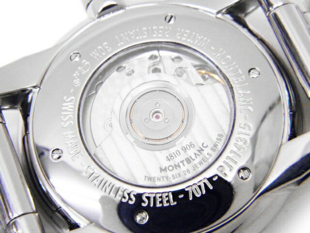 モンブラン　MONTBLANC　メンズ腕時計　タイムウォーカー　ビッグデイト　MB35420　【中古】【コンビニ受取対応商品】