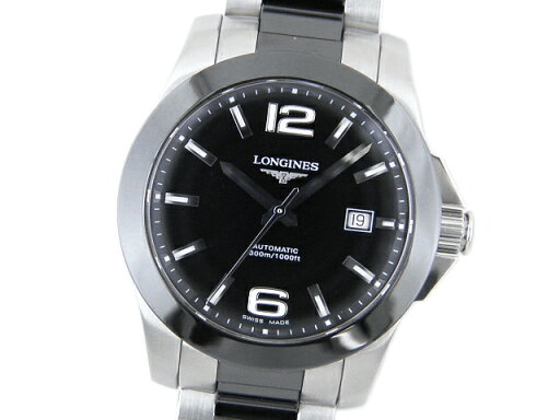 ロンジン LONGINES メンズ腕時計 コンクエスト L3.657.4.56.7 【中古】【コンビニ受取対応商品】 ロンジン LONGINES メンズ腕時計 コンクエスト L3.657.4.56.7 【中古】【コンビニ受取対応商品】