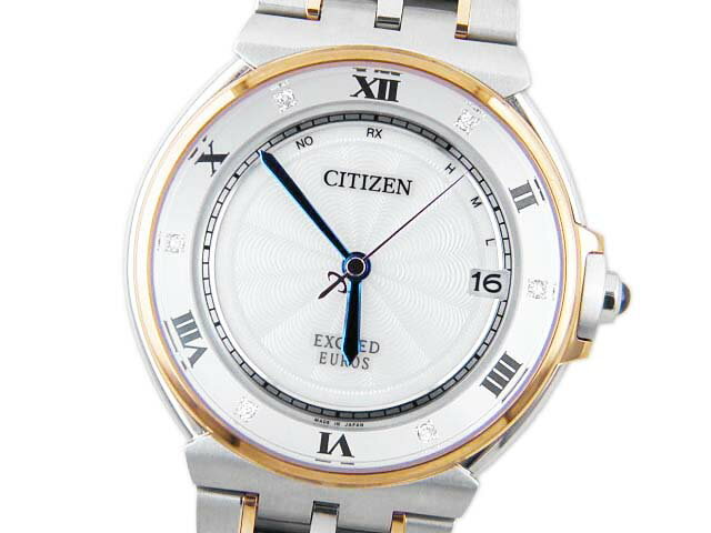 シチズン　CITIZEN　メンズ腕時計　エクシード　ユーロス　AS7076-51A　【中古】【コンビニ受取対応商品】