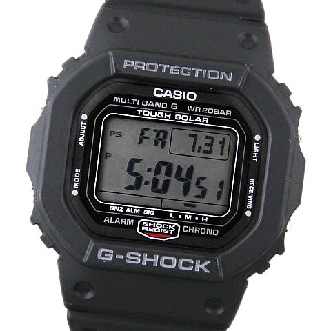 カシオ　CASIO　メンズ腕時計　G-SHOCK　ジーショック　GW-5000U-1JF　タフソーラー　電波時計　【中古】【コンビニ受取対応商品】