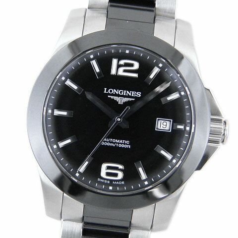 ロンジン　LONGINES　メンズ腕時計　コンクエスト　L3.657.4.56.7　【中古】【コンビニ受取対応商品】